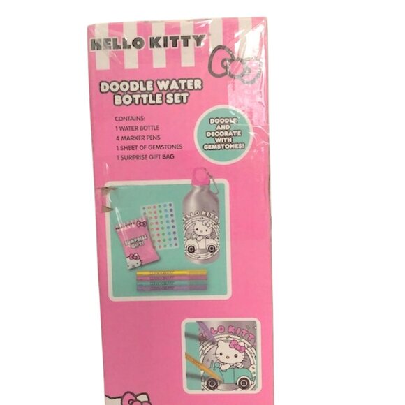 Hello Kitty Doodle Water Bottle Set - Picture 8 of 8